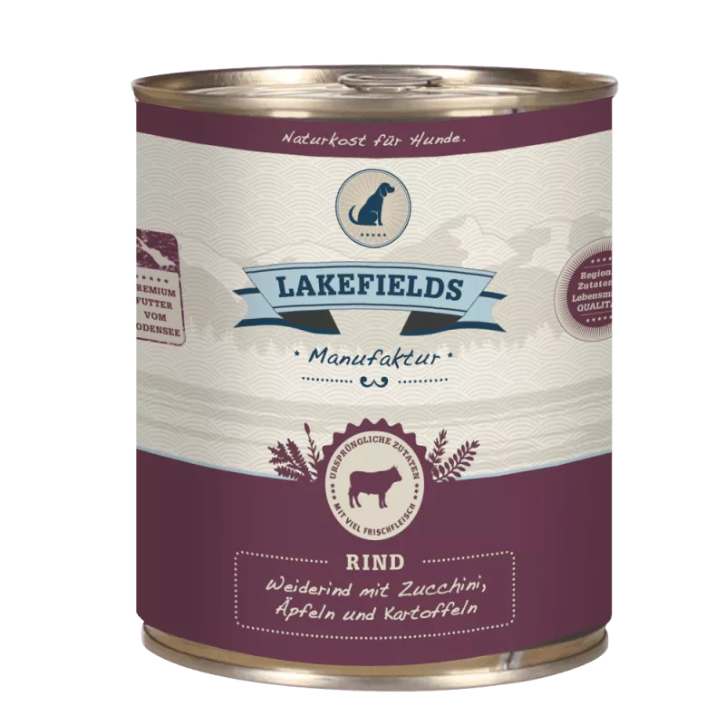 Lakefields Weiderind mit Zucchini 400g